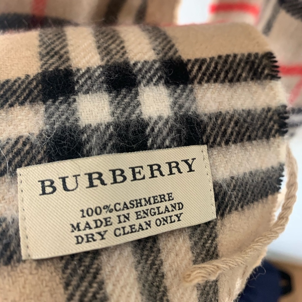 Burberry Cashmere Scarf